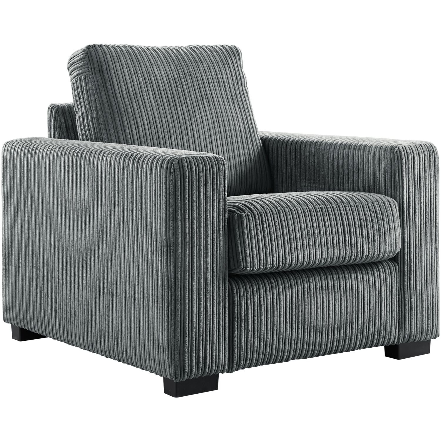 Fauteuil Pomasi polyether zitting charcoal