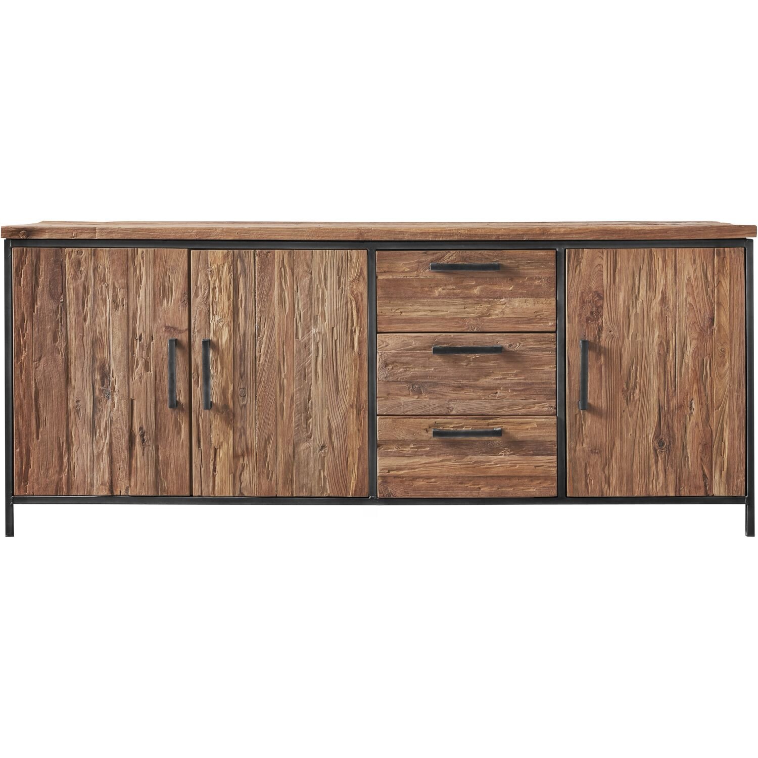 Dressoir Romaro 80 x 195 teak mix rough