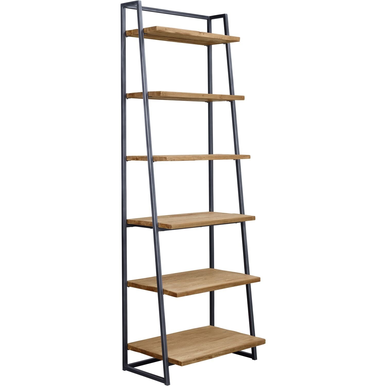 Wandmeubel Romaro 190 x 55 teak mix rough