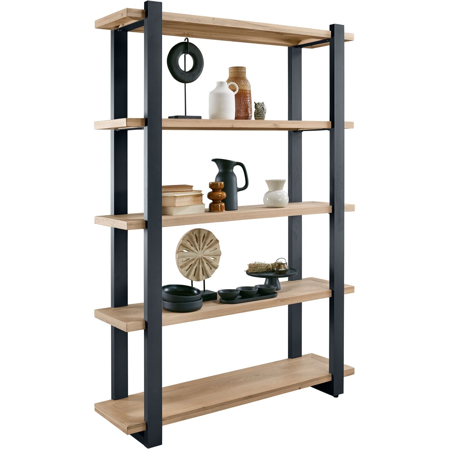 Boekenkast Verato 212 x 150 naturel grey