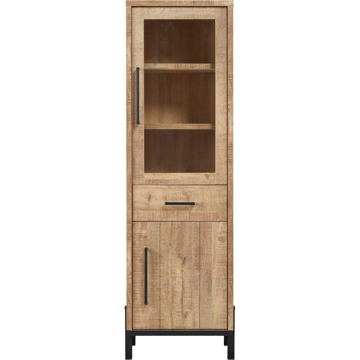 Vitrinekast Ricardi 214 x 64 mango decor