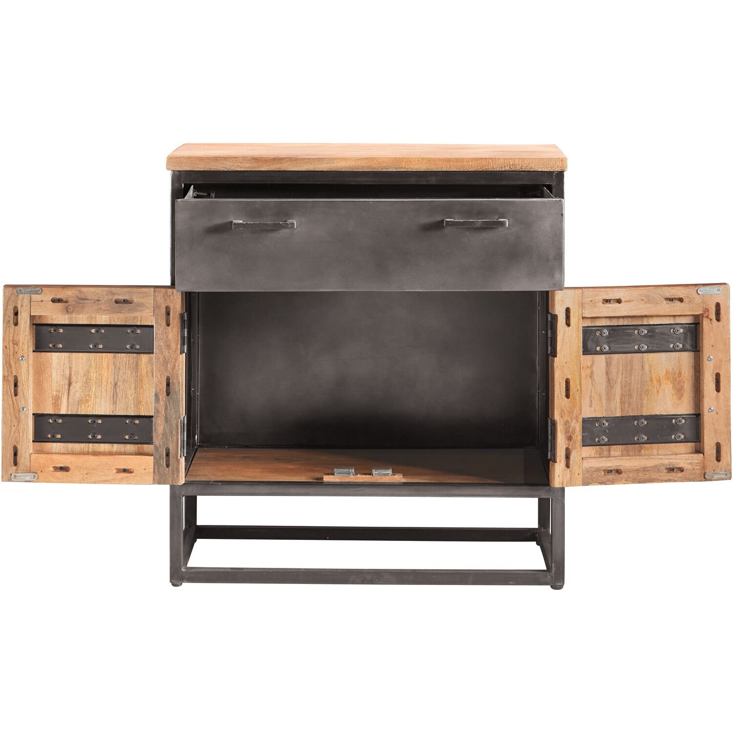 Opbergkast Mesola 81 x 76 mango natural