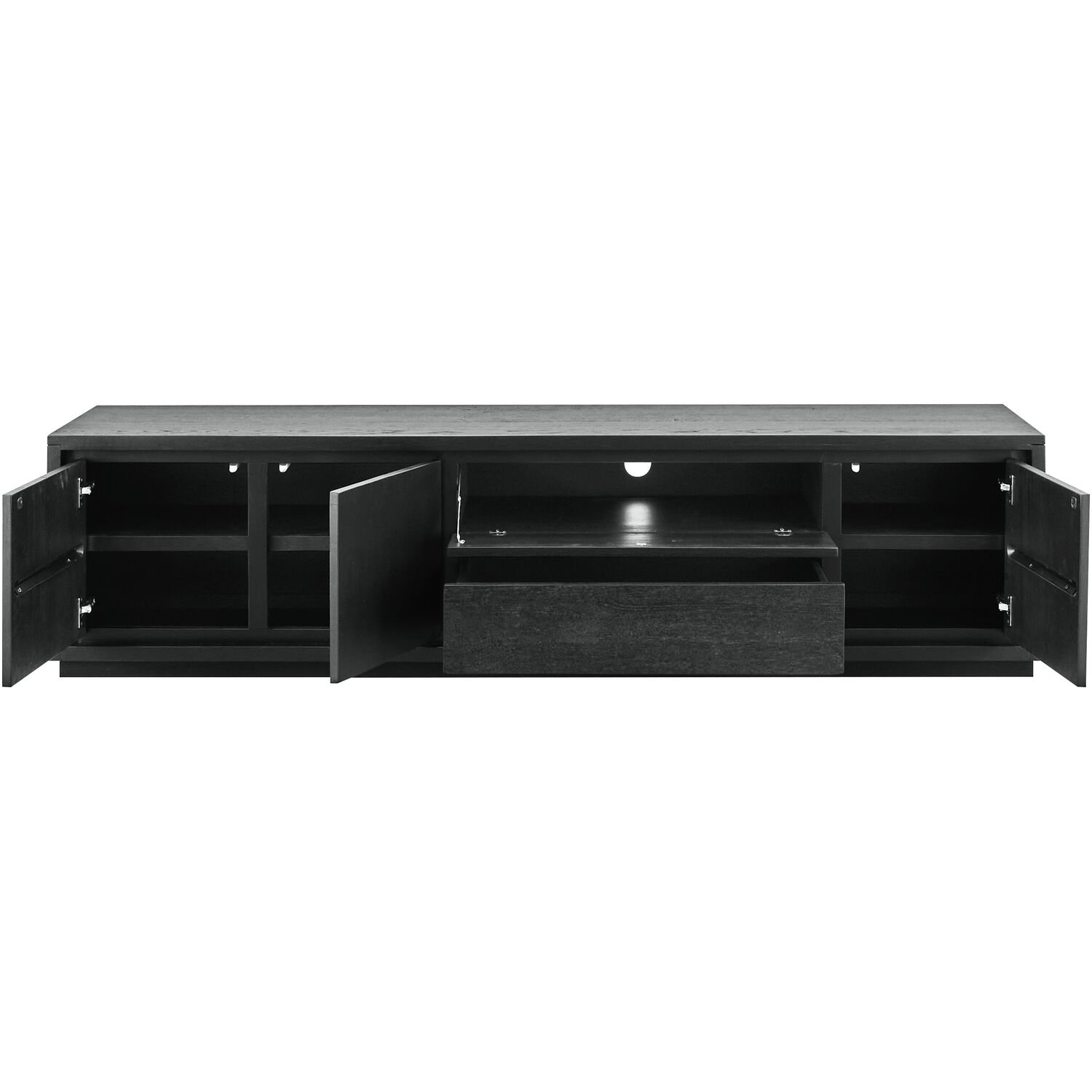 TV-meubel Lavio 50 x 203 black