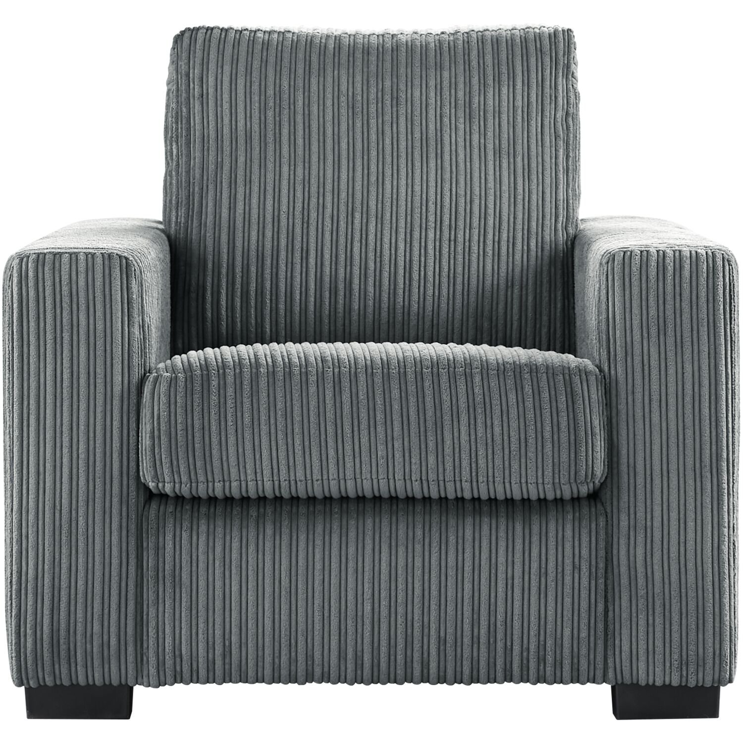 Fauteuil Pomasi polyether zitting charcoal