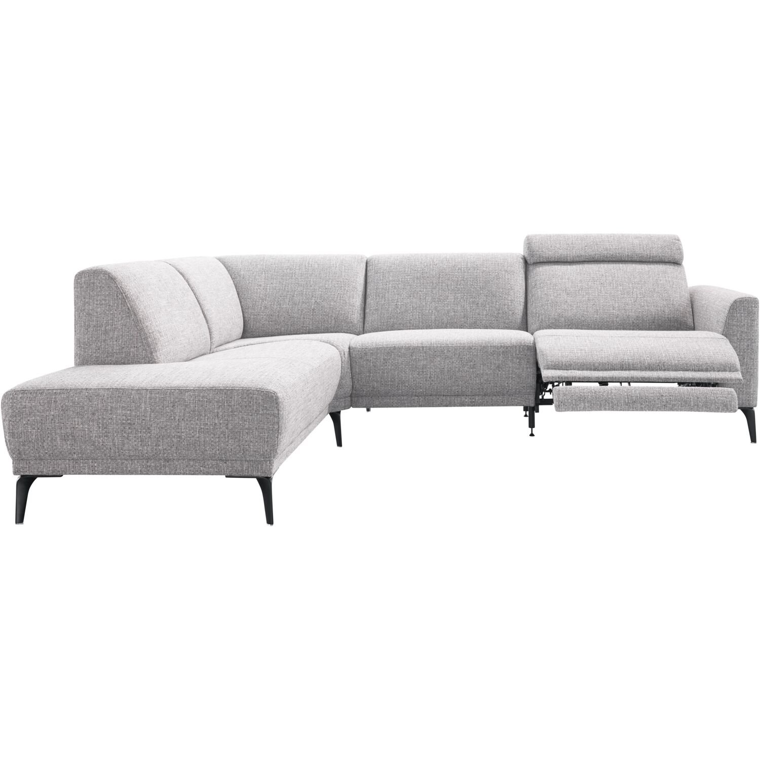 Hoekbank Mendon HR-schuim zitting zinc