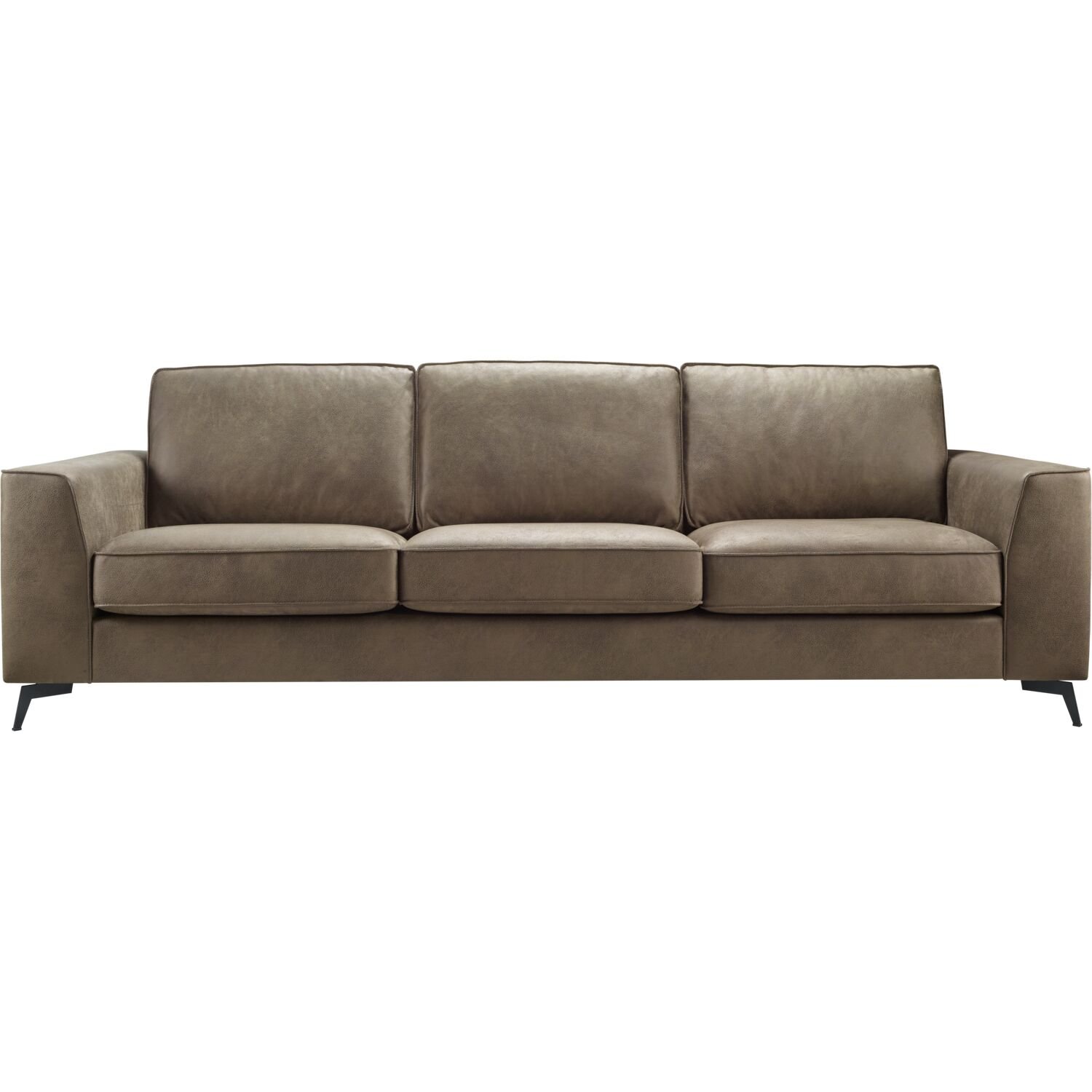 4 zitsbank Totham boxspring zitting wood