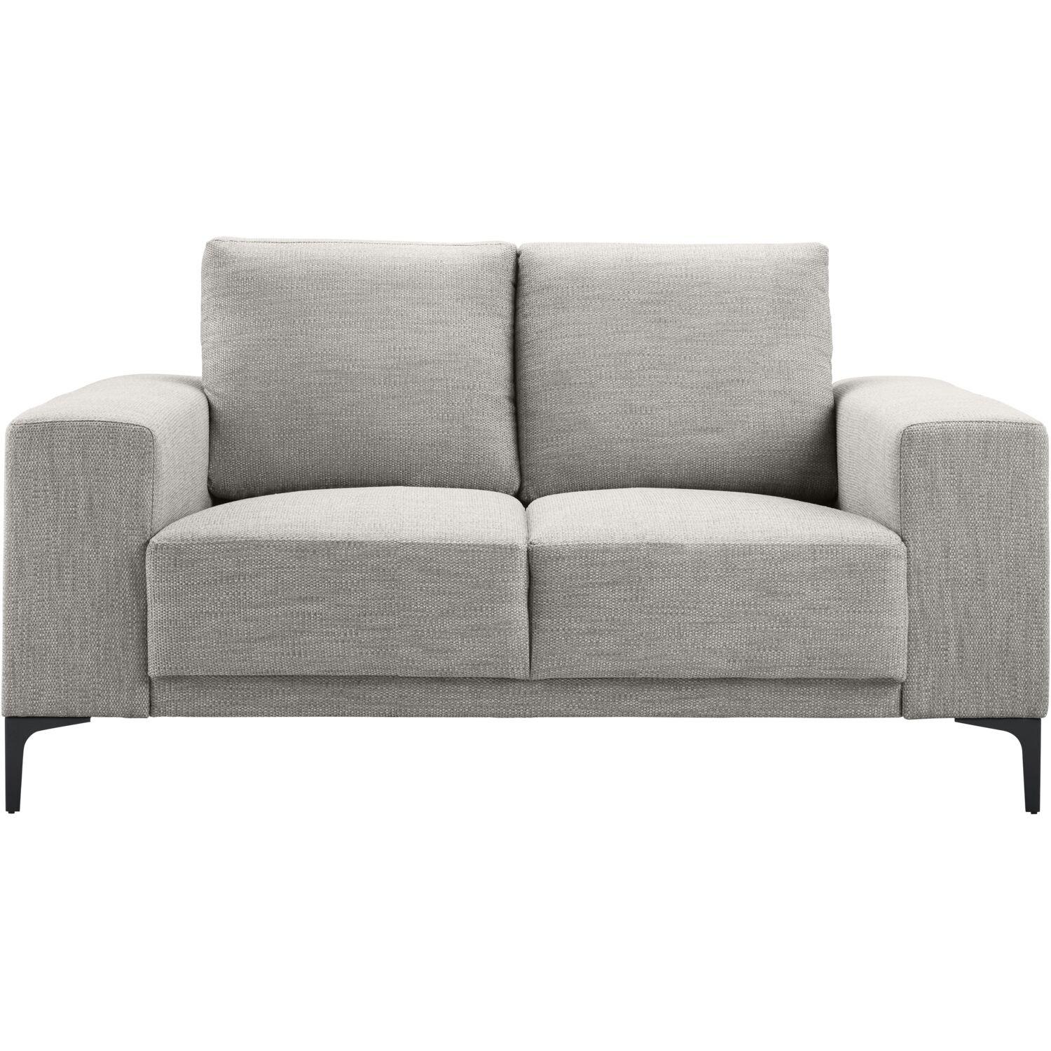 2-zitsbank Clanton polyether schuim zitting grey