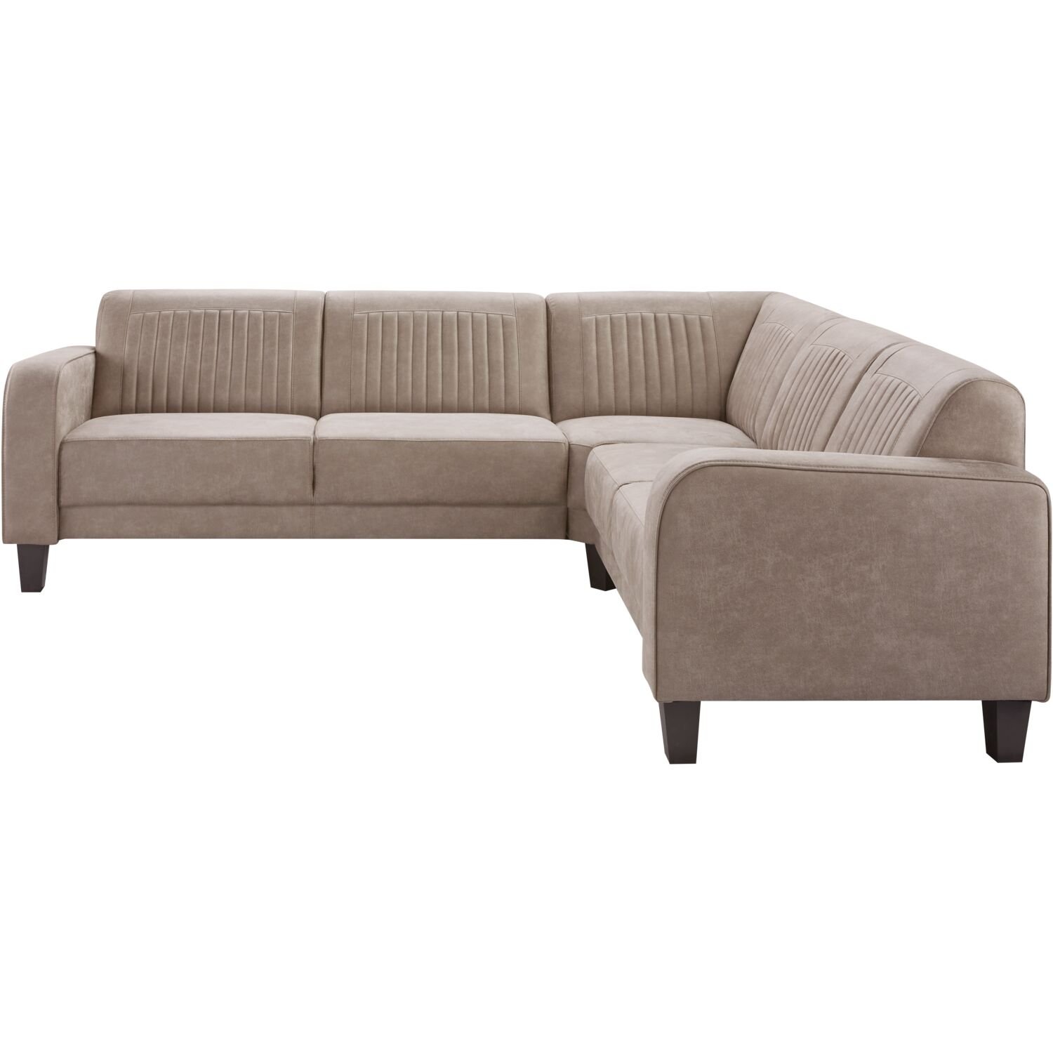 Hoekbank Mills Hr schuim zitting Clay