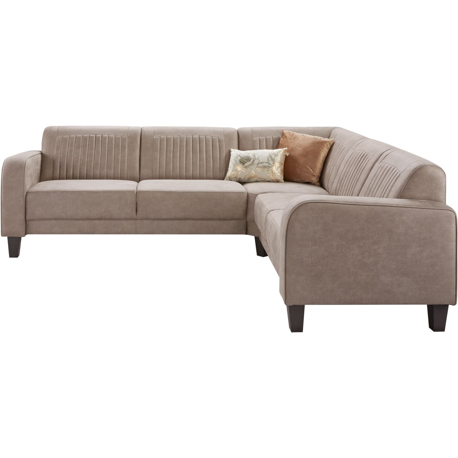 Hoekbank Mills Hr schuim zitting Clay