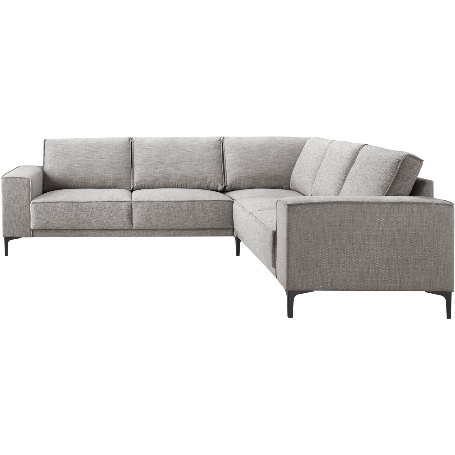 Hoekbank Calira polyether zitting grey