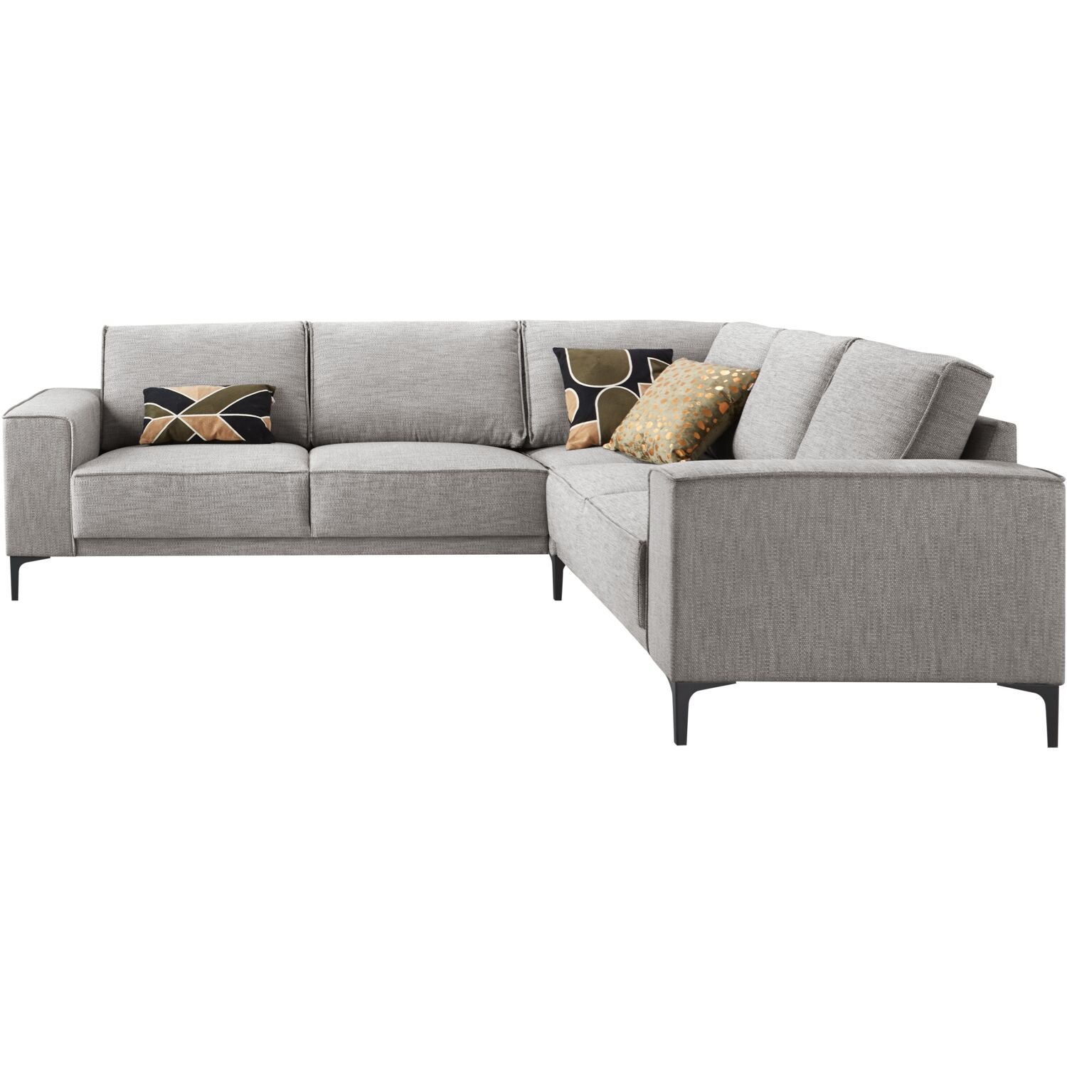 Hoekbank Calira polyether zitting grey