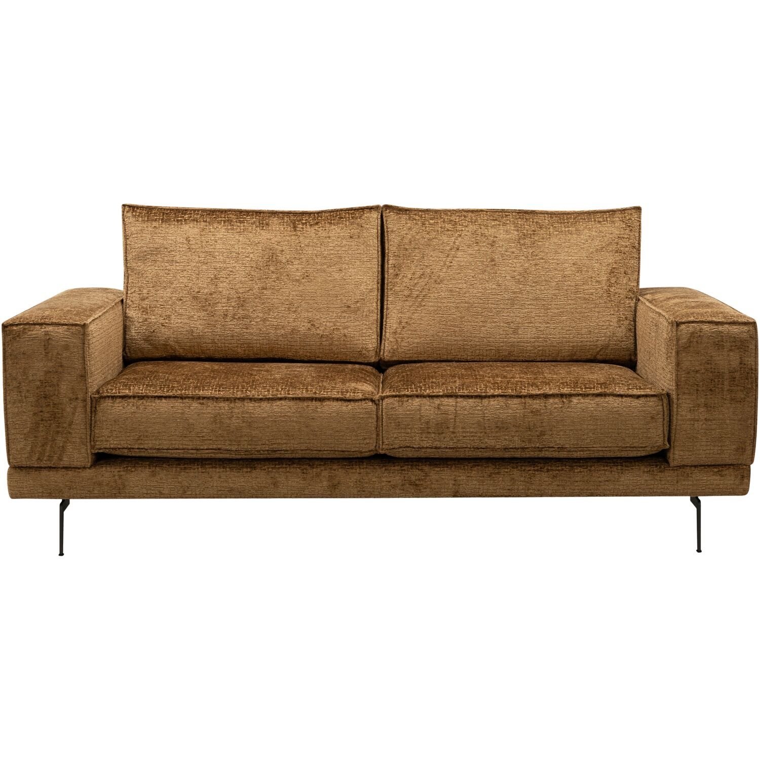 2,5 zitsbank Andelo polyether en HR schuim met visco schuim brandy