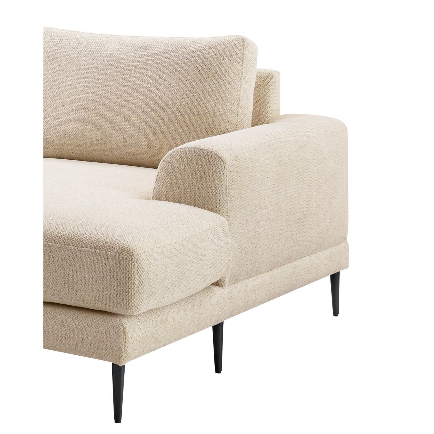 Hoekbank Aziri pocketveren met visco ecru