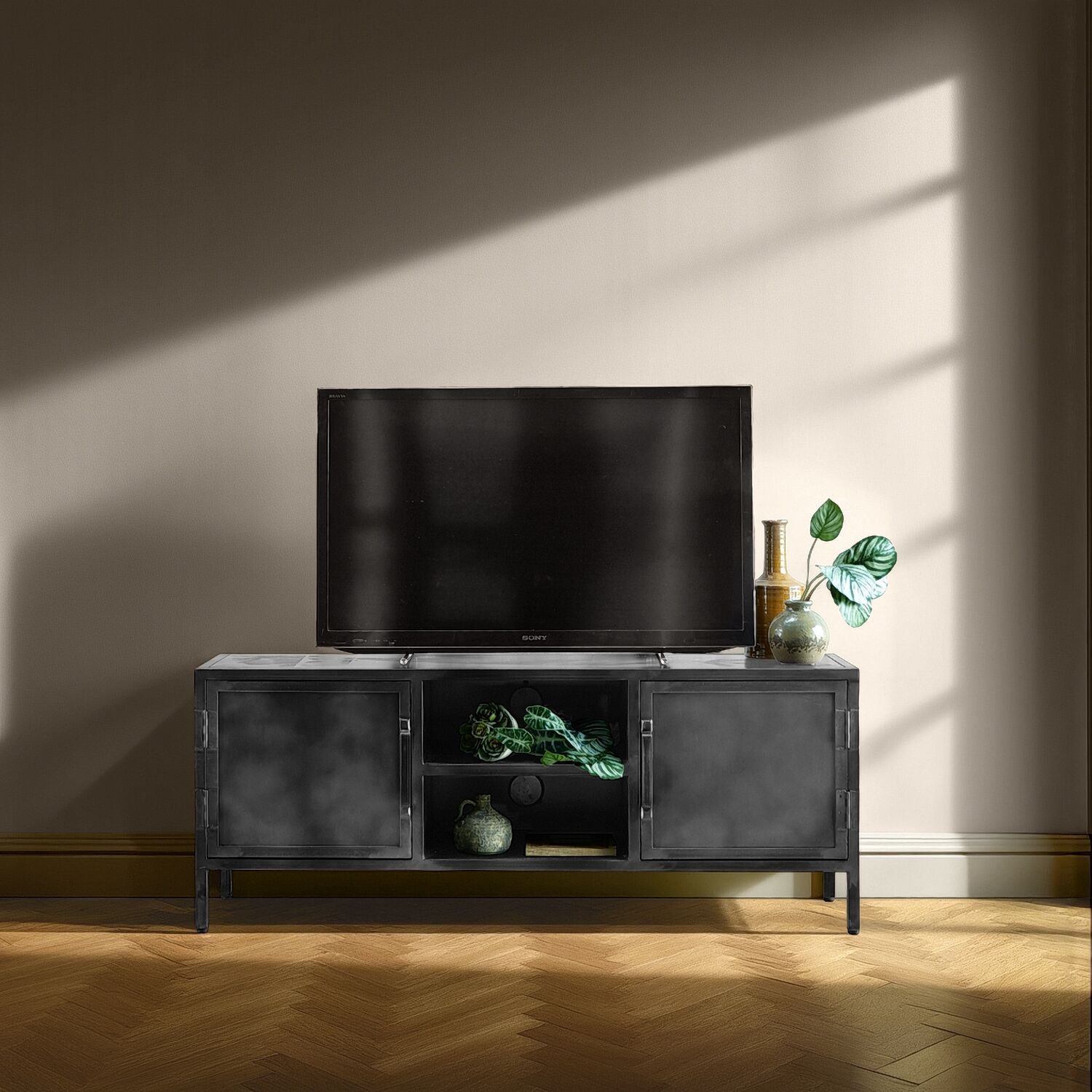 Tv-meubel Carpino 54 x 137 metaal