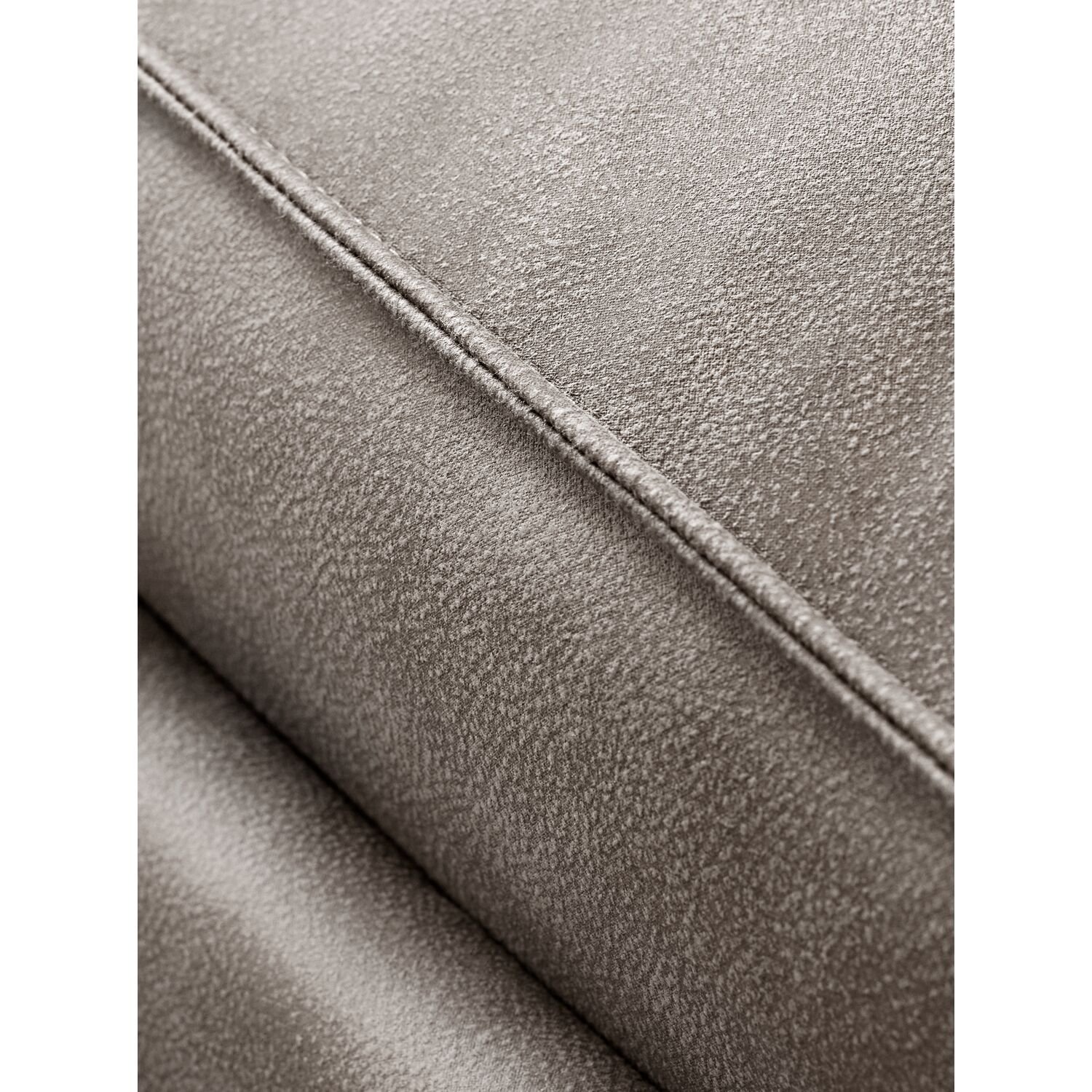 Hoekbank Barrio met relaxfunctie pocketvering met HR schuim in zitting cacao