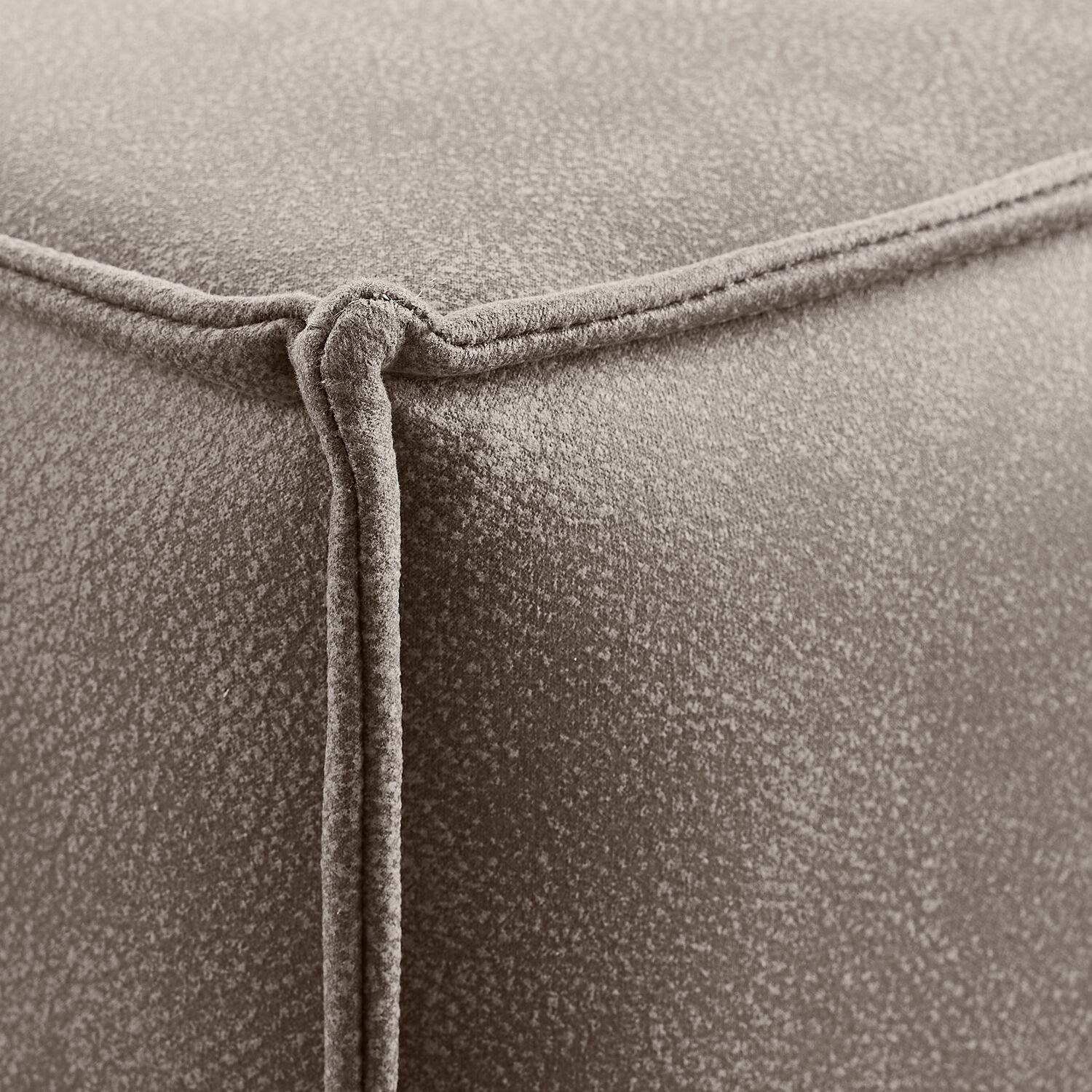 Hoekbank Barrio met relaxfunctie pocketveren met HR schuim zitting cacao
