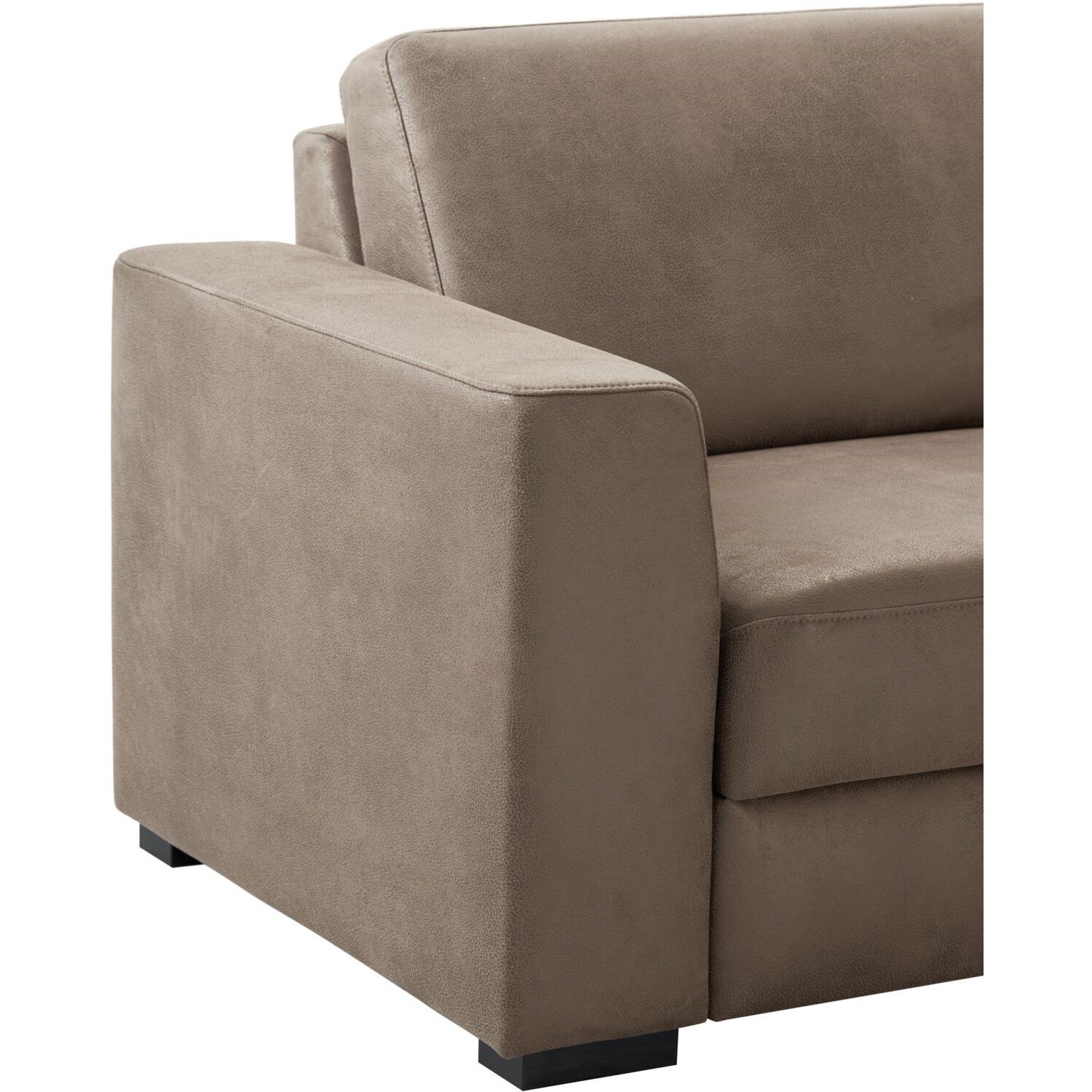 Hoekbank Muscolo elektrische relaxfunctie en zitdiepte bonellvering met HR schuim wood