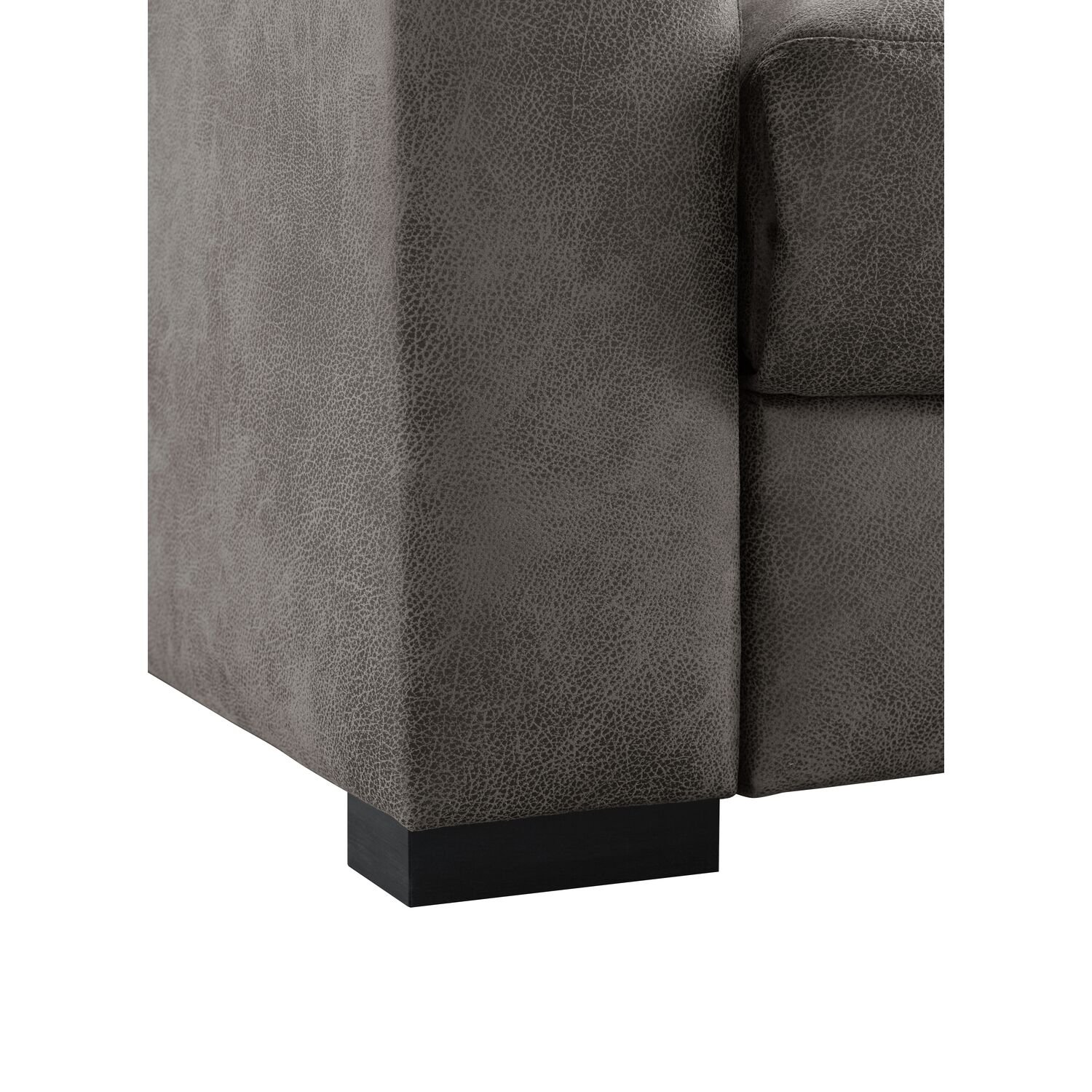 3 zitsbank Muscolo elektrische relaxfunctie pocketveren met traagschuim in dark grey