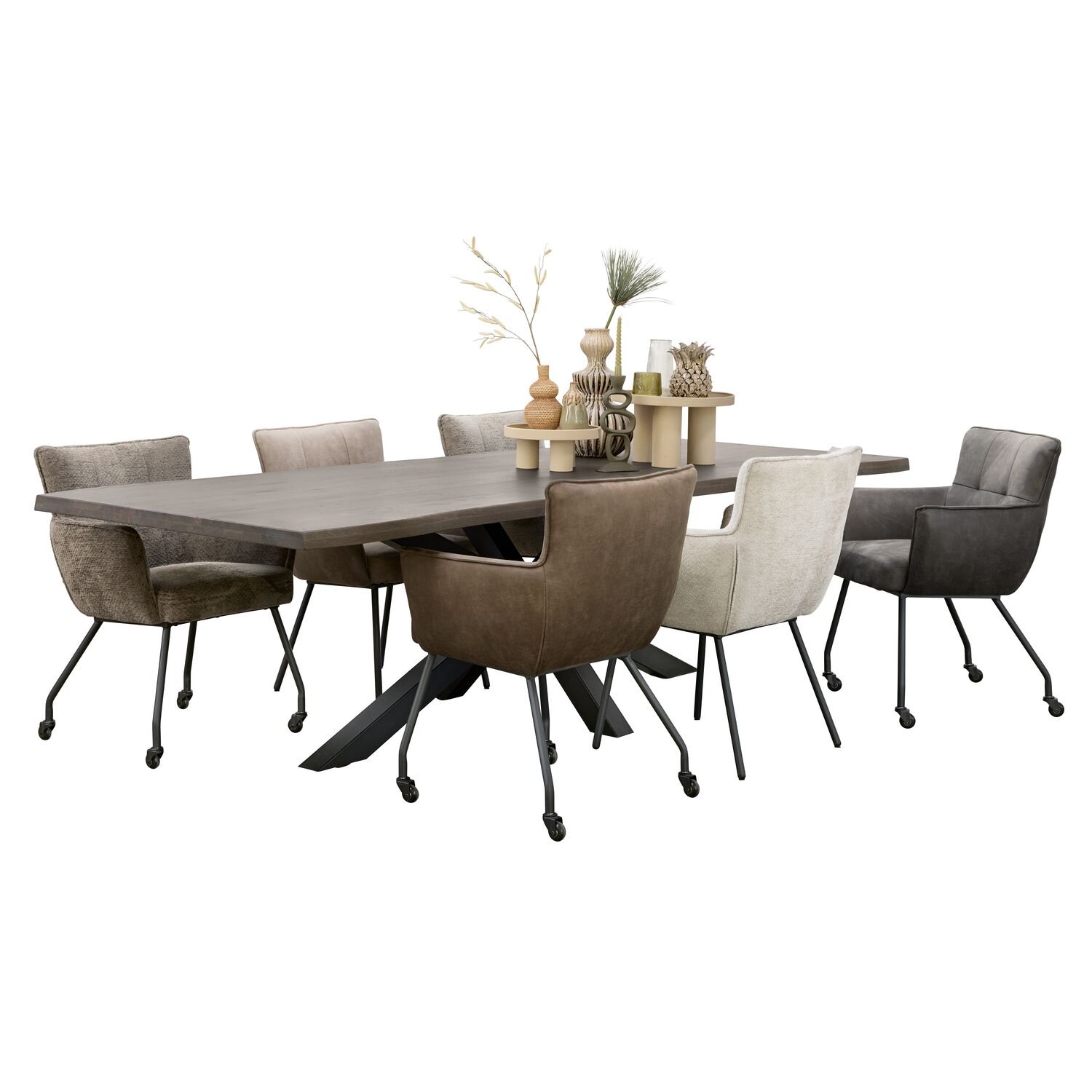 Eettafel Tavolo 280 x 110 Slate