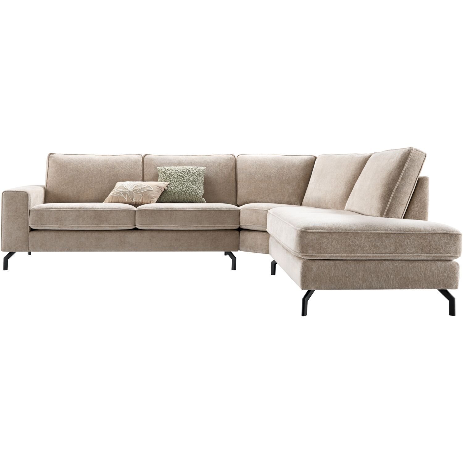 Hoekbank Totham bonel met hr schuim in liver