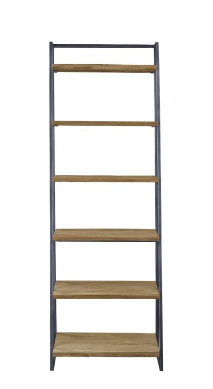 Wandmeubel Romaro 190 x 55 teak mix rough