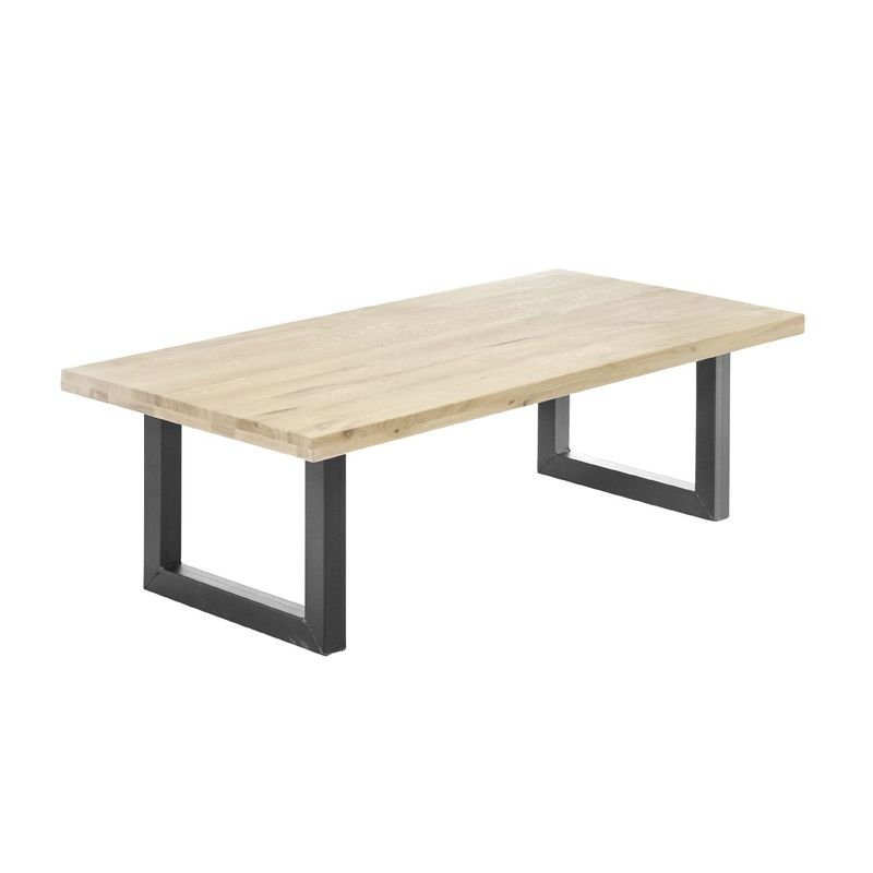 Salontafel Bandera grijs, 130x65 cm