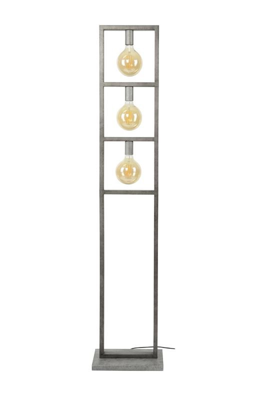 Vloerlamp Valenta oud zilver, 34x23x165 cm