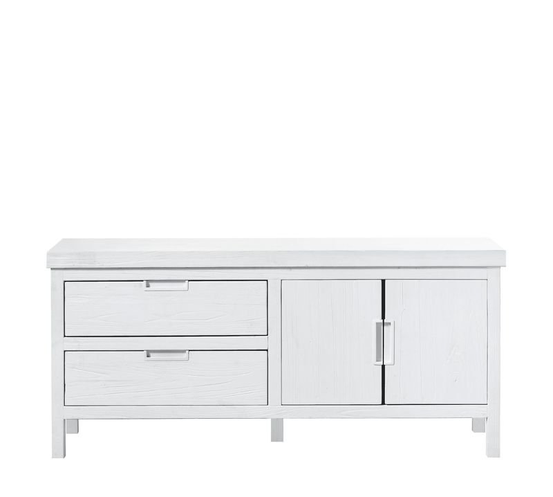 TV-meubel Stretto white 138 x 63 wit