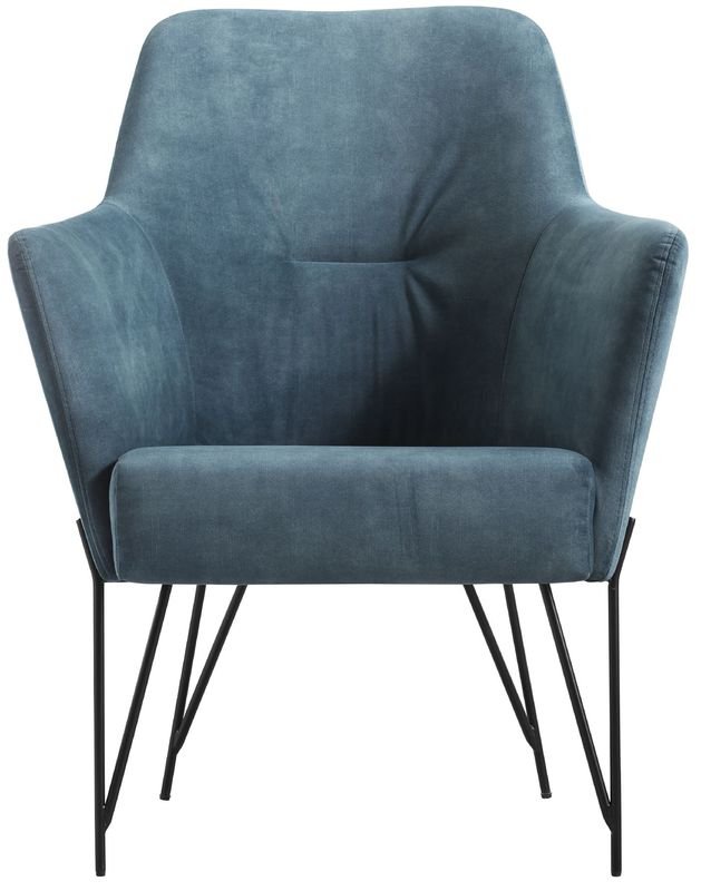 Fauteuil Otley HR-schuim zitting petrol