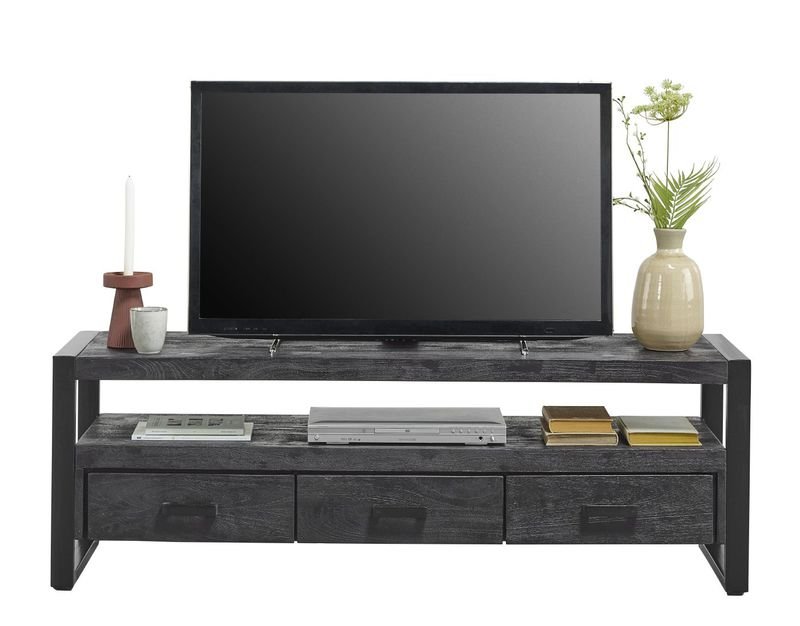 TV-meubel Newhaven 50 x 150 zwart