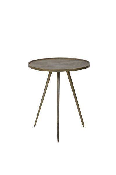 Bijzettafel Pontini 60 x 51 antiek brons