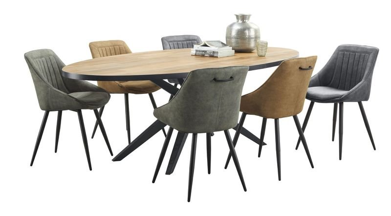 Eettafel Sandton 200 x 102 mango
