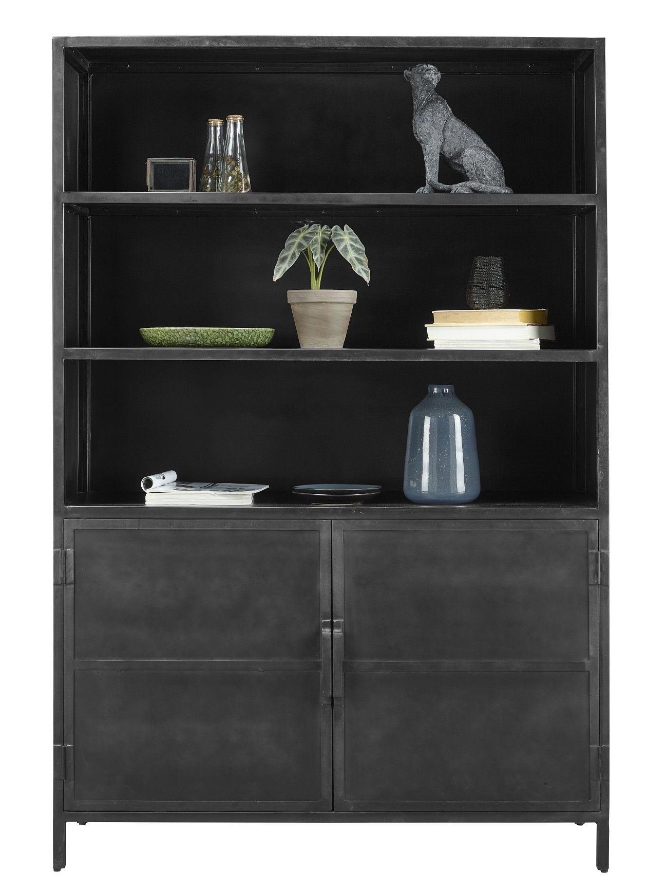 Kast Farmton 180 x 120 zwart