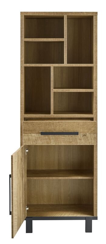 Boekenkast Glenvar 200 x 71 old teak