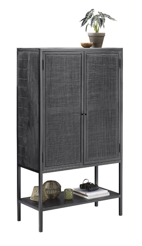 Kast Manvra 150 x 75 zwart