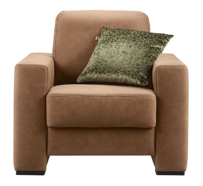Fauteuil Creon polyetherschuim zitting camel