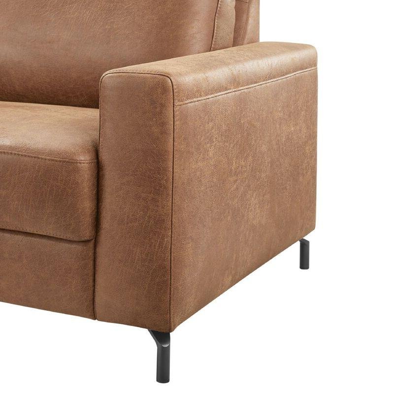 Hoekbank Creon bonellvering zitting camel