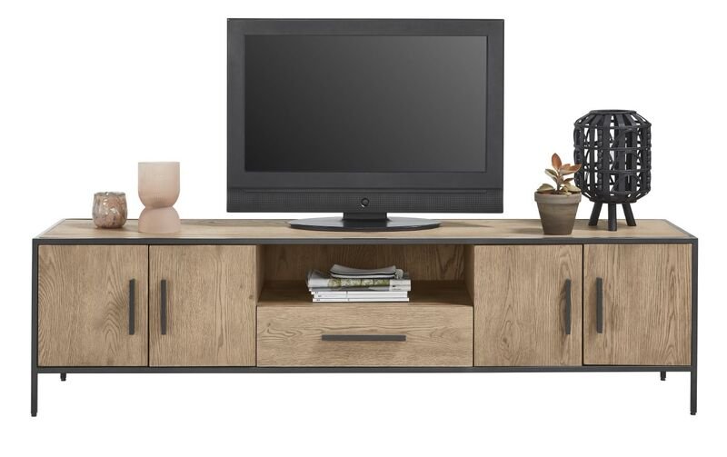 TV-meubel Raffin 49 x183 eiken