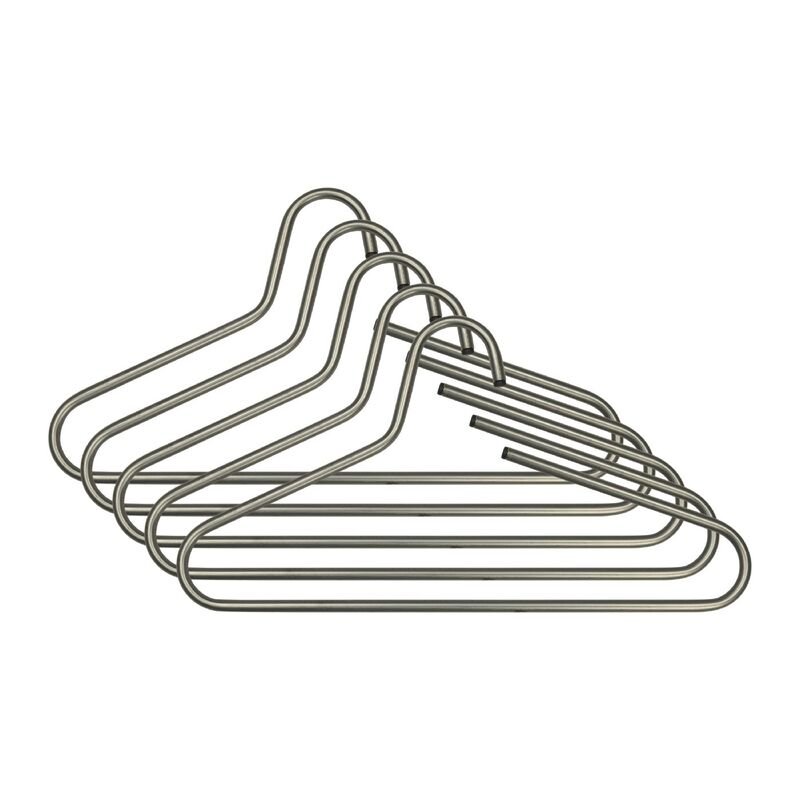 Kledinghanger Vendona grijs, 42x1x21,5 cm