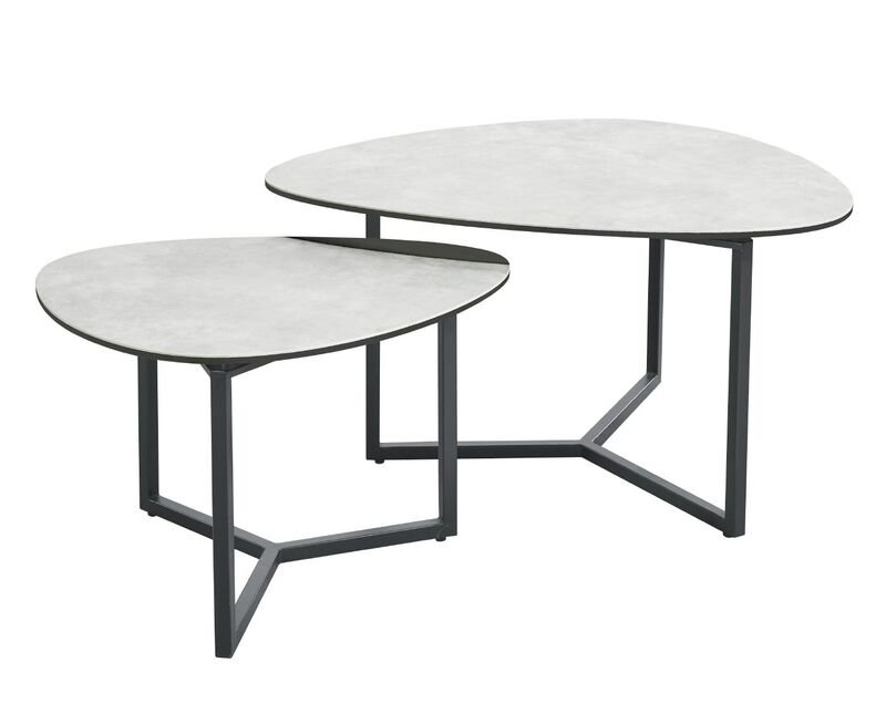 Salontafel Luverne grijs