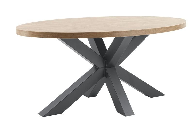 Eettafel Silvares 100 x 183 orange teak