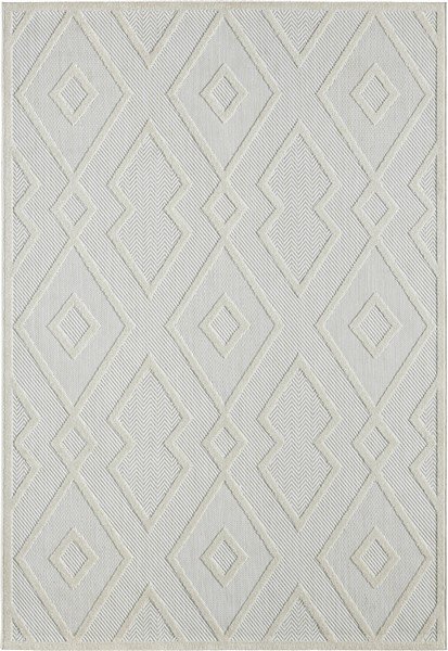 Vloerkleed Valinda white, 160x230 cm