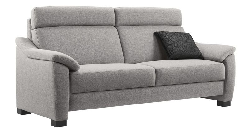 3 zitsbank Creon boxspring zitting grijs
