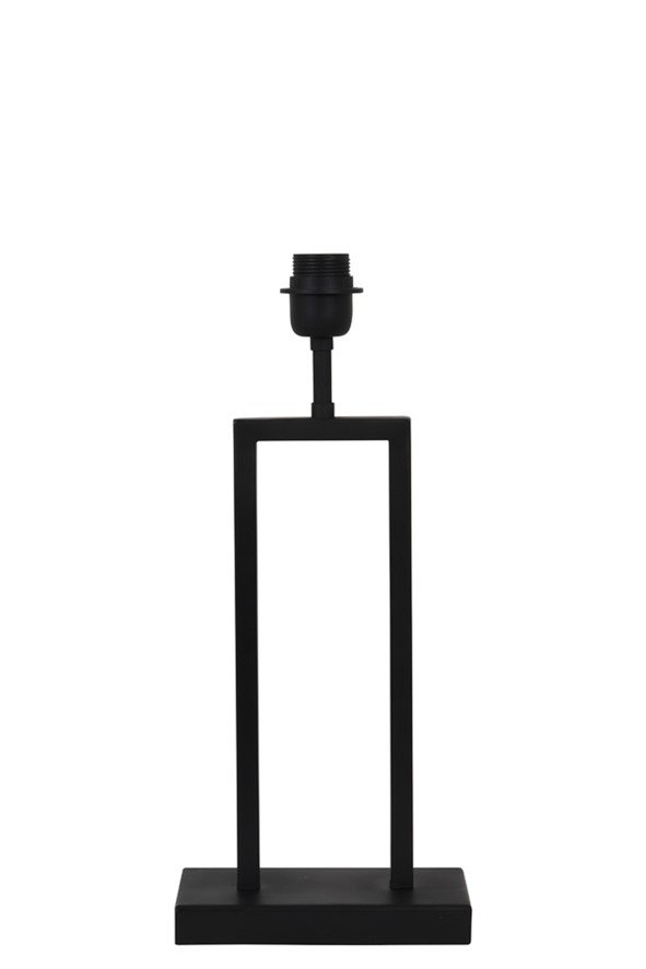 Lampvoet Ina mat zwart, 41x20x10 cm