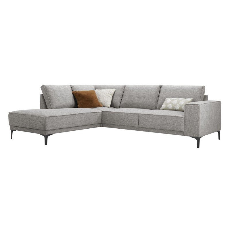 Hoekbank Calira nosagveren zitting grey