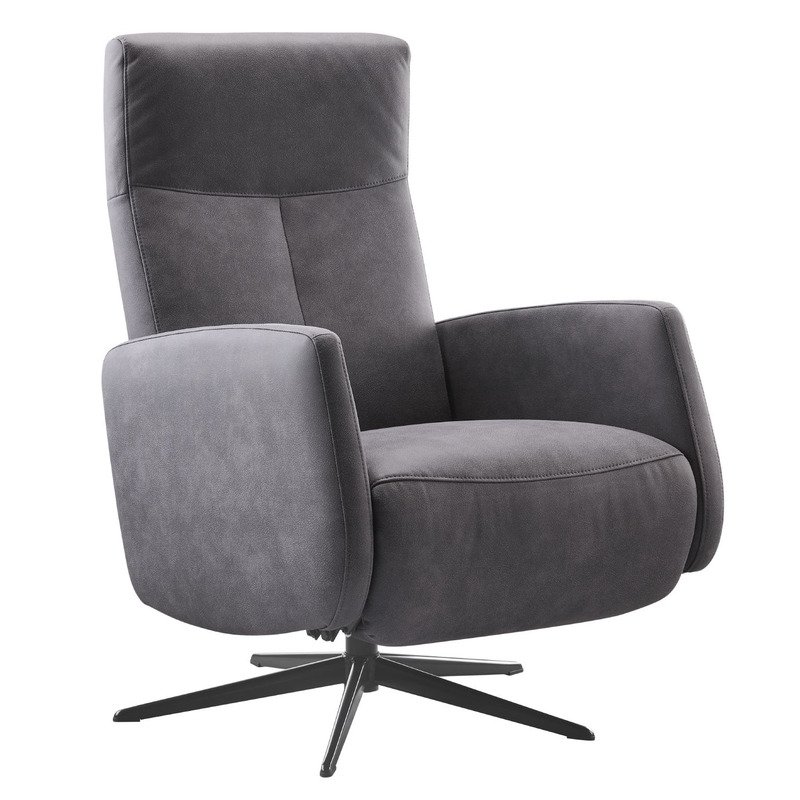 Relaxfauteuil Perfini Antraciet