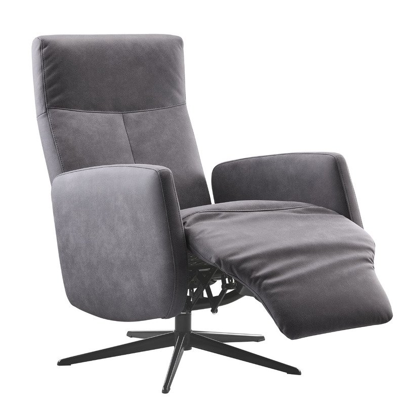 Relaxfauteuil Perfini Antraciet