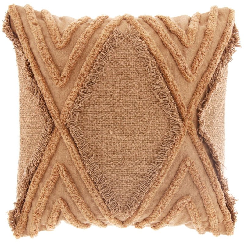 Sierkussen Civo 45x45 camel