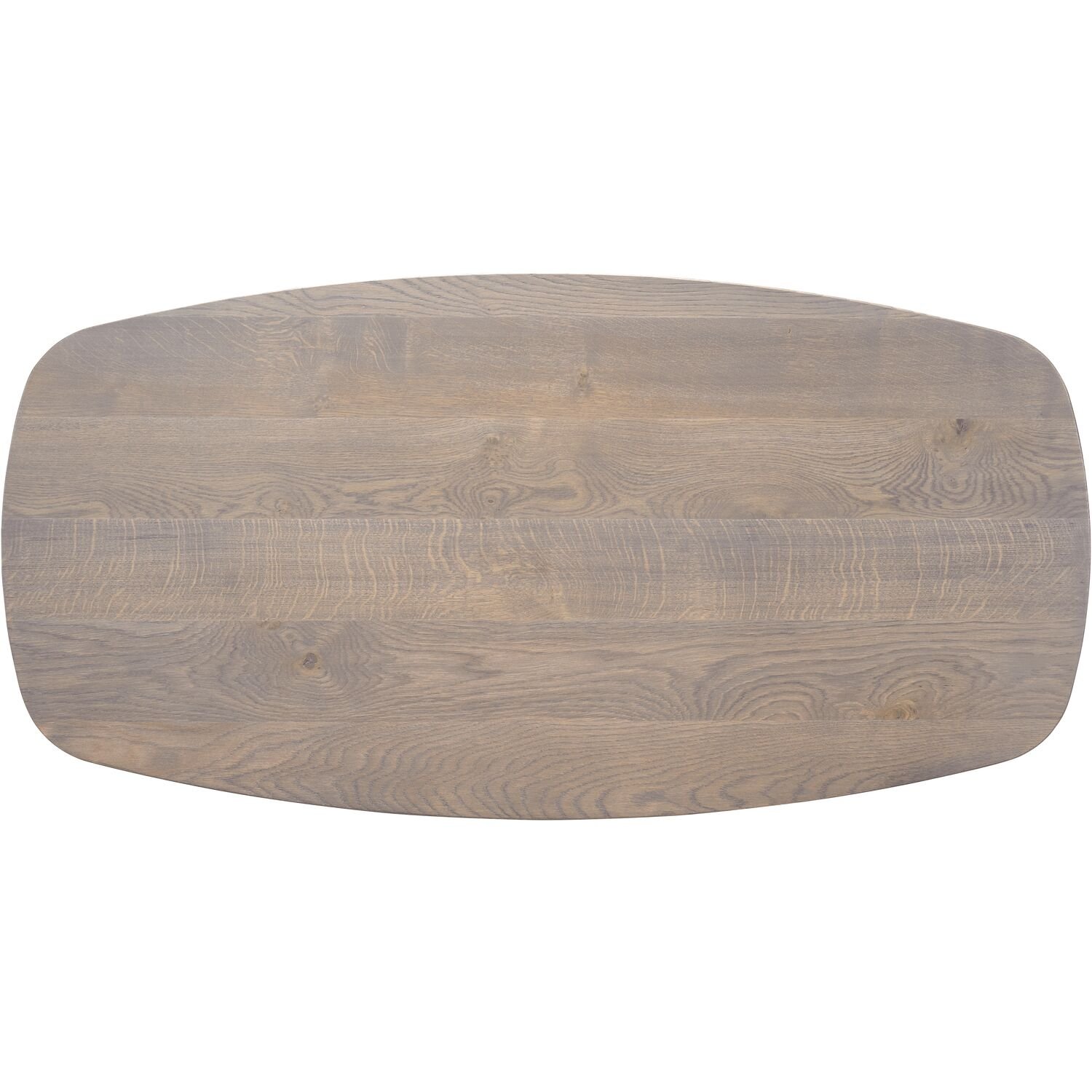 Salontafel Tavolo ovaal 140x70 massief eikenhout slate