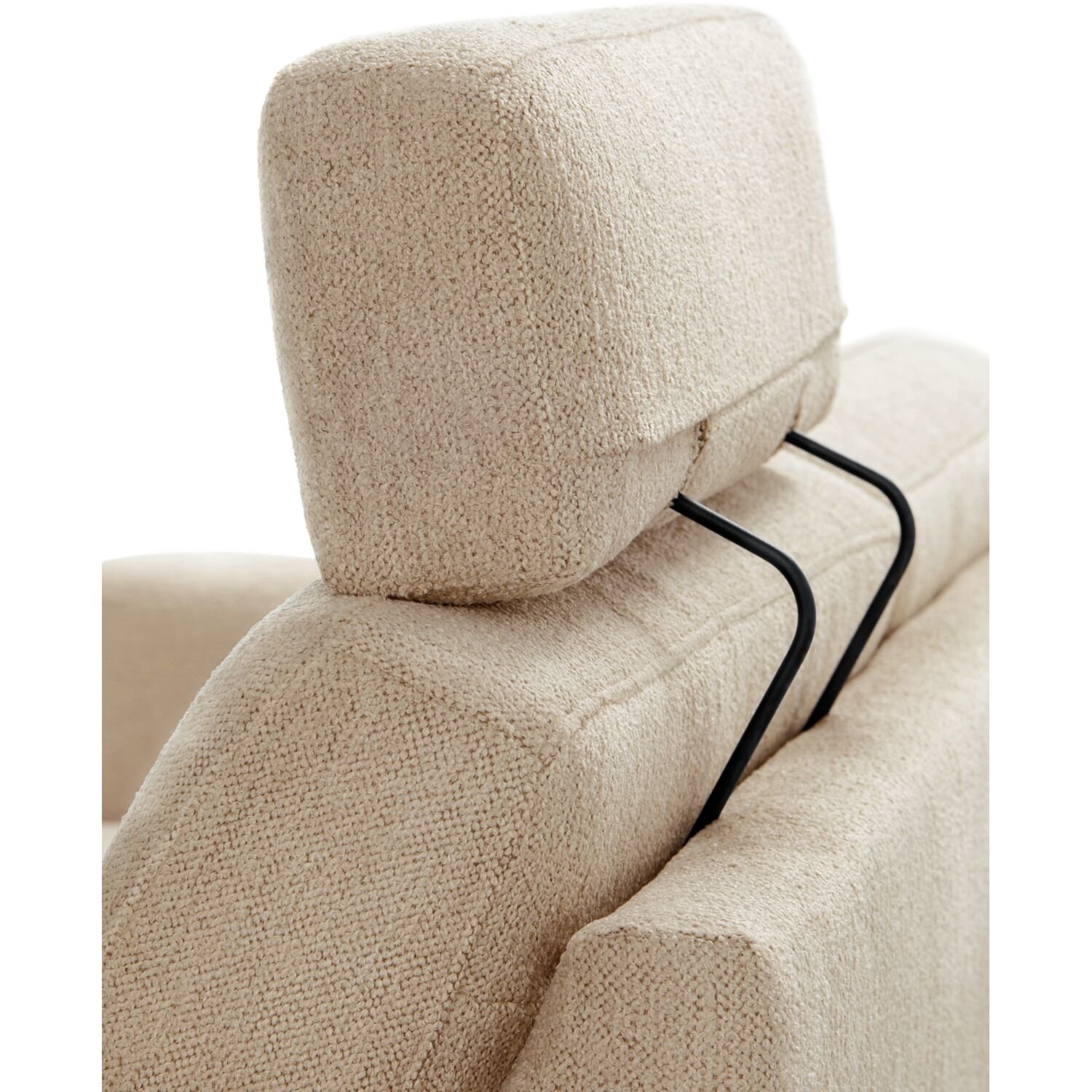 2,5 zitsbank Moscato Bonell i.c.m. HR-schuim, beige